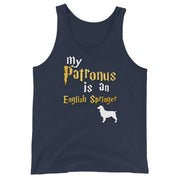 English Springer Tank Top -  Patronus Unisex