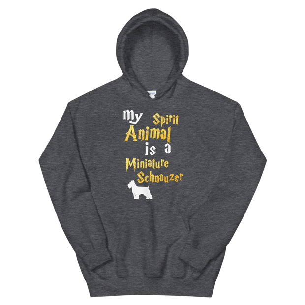 Miniature Schnauzer Hoodie -  Spirit Animal Unisex Hoodie