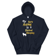 Shetland Sheepdog Hoodie -  Spirit Animal Unisex Hoodie