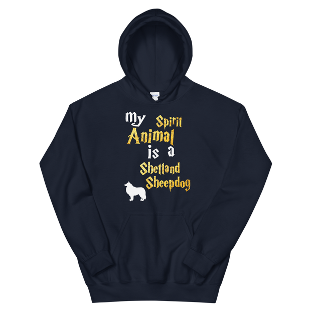 Shetland Sheepdog Hoodie -  Spirit Animal Unisex Hoodie