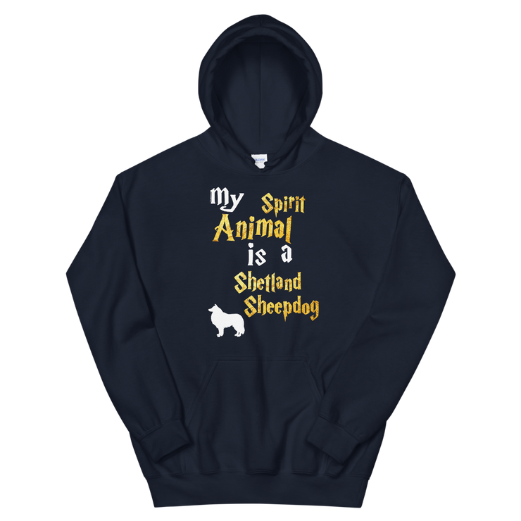 Shetland Sheepdog Hoodie -  Spirit Animal Unisex Hoodie