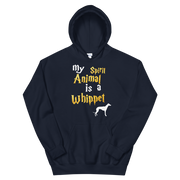 Whippet Hoodie -  Spirit Animal Unisex Hoodie