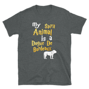 Dogue De Bordeaux T shirt -  Spirit Animal Unisex T-shirt