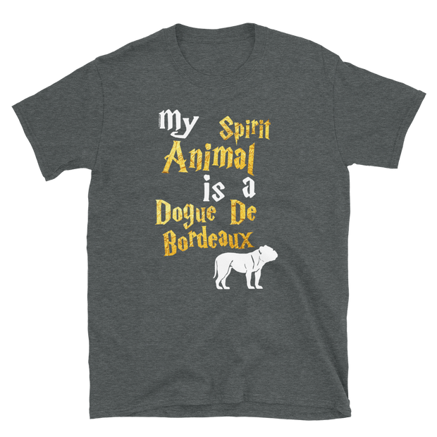 Dogue De Bordeaux T shirt -  Spirit Animal Unisex T-shirt