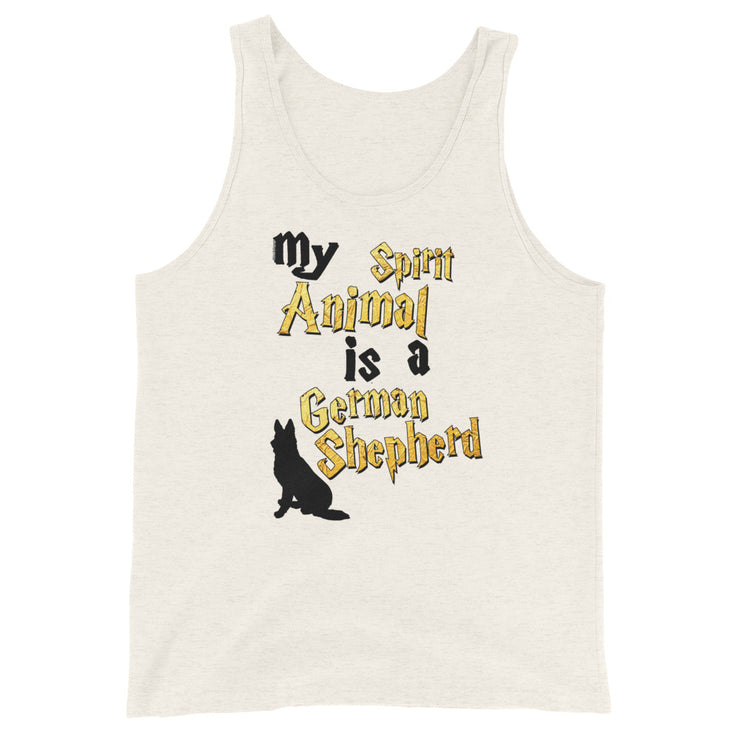 German Shepherd Tank Top - Spirit Animal Unisex