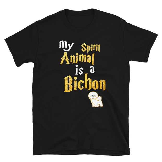 Bichon T shirt -  Spirit Animal Unisex T-shirt
