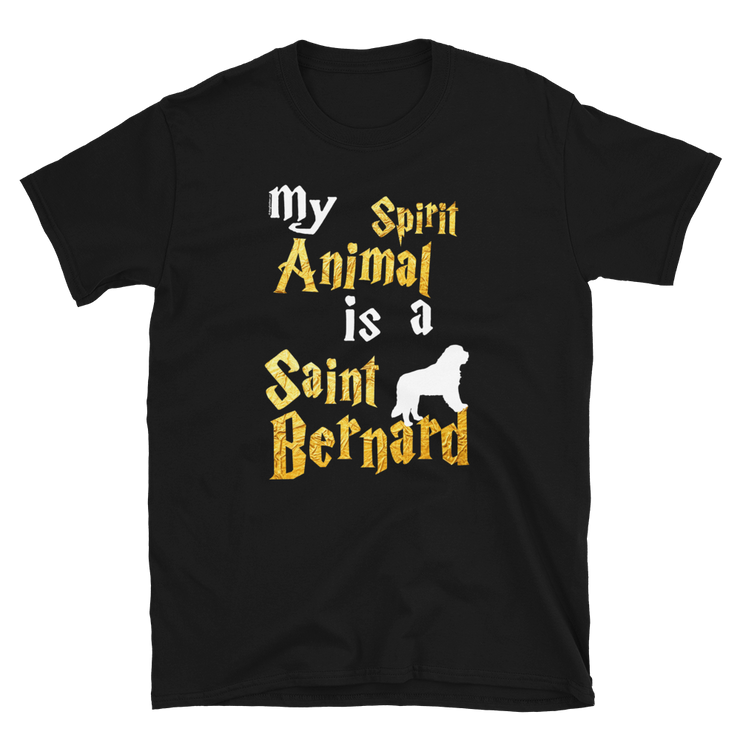 Saint Bernard T shirt -  Spirit Animal Unisex T-shirt
