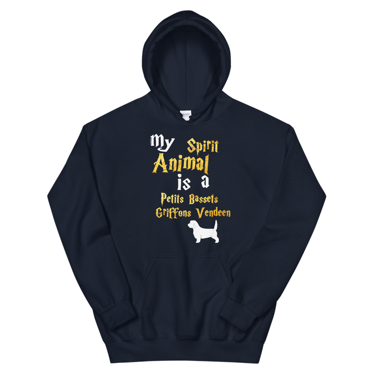 Petits Bassets Griffons Vendeen Hoodie -  Spirit Animal Unisex Hoodie