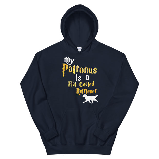 Flat Coated Retriever Hoodie -  Patronus Unisex Hoodie
