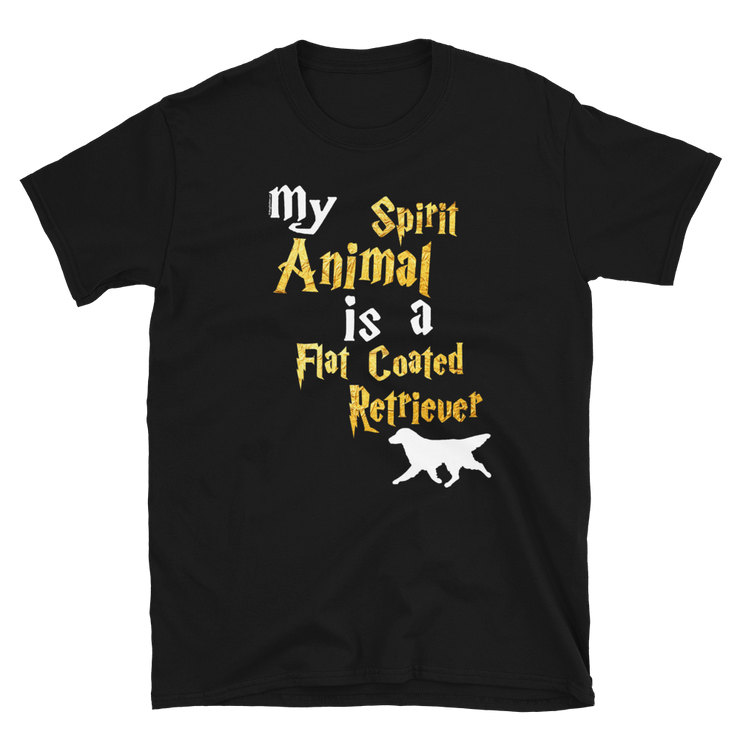 Flat Coated Retriever T shirt -  Spirit Animal Unisex T-shirt