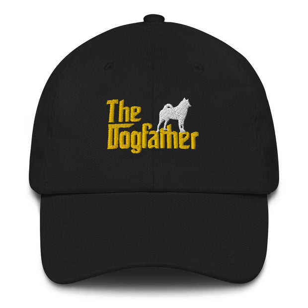 Norwegian Elkhound Dad Cap - Dogfather Hat