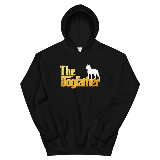 Boston Terrier Dogfather Unisex Hoodie