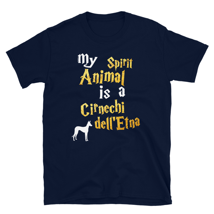 Cirneco dell Etna T shirt -  Spirit Animal Unisex T-shirt