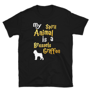 Brussels Griffon T shirt -  Spirit Animal Unisex T-shirt