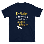 Miniature Schnauzer T Shirt - Riddikulus Shirt