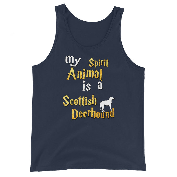 Scottish Deerhound Tank Top -  Spirit Animal Unisex