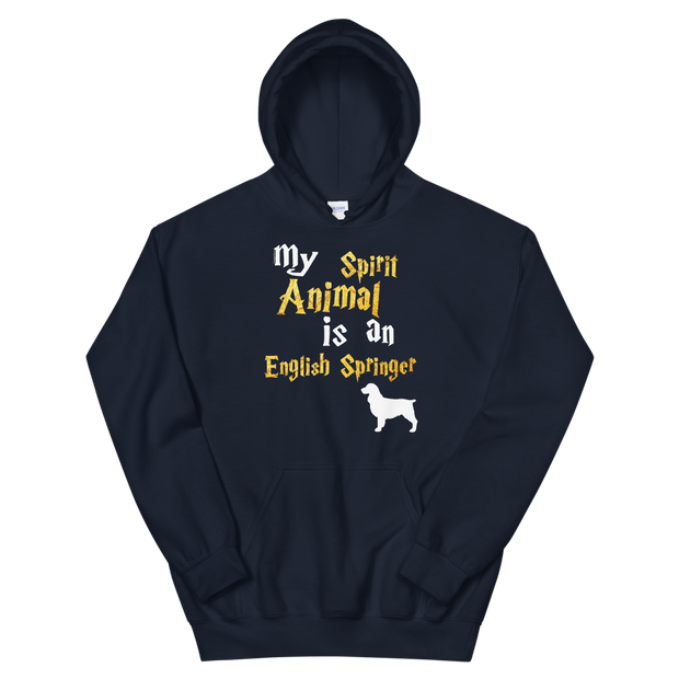English Springer Hoodie -  Spirit Animal Unisex Hoodie