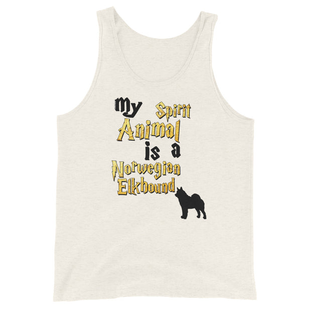 Norwegian Elkhound Tank Top - Spirit Animal Unisex