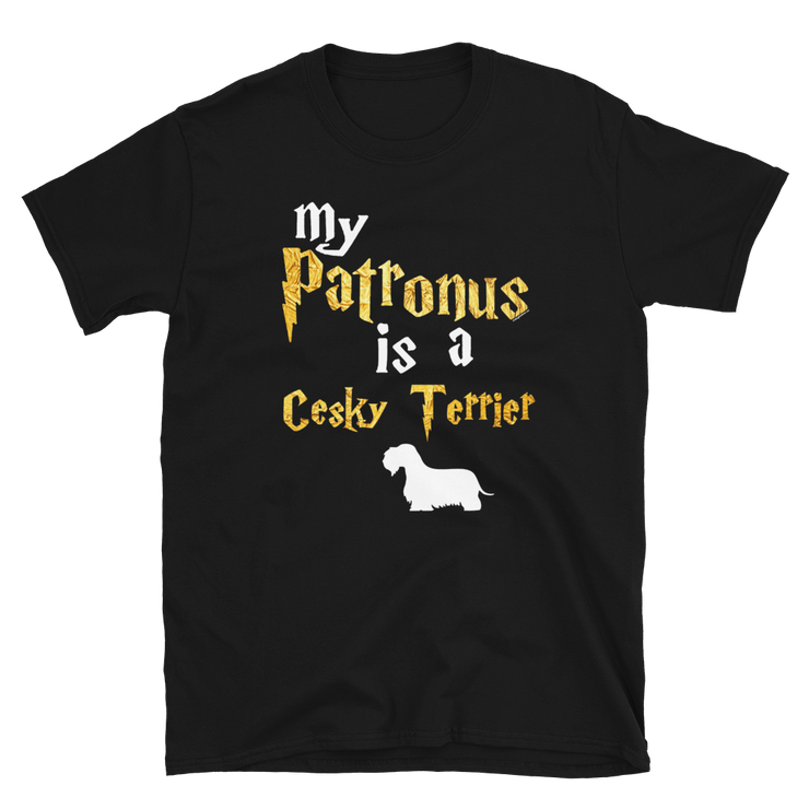 Cesky Terrier T shirt -  Patronus Unisex T-shirt