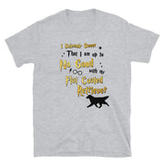 I Solemnly Swear Shirt - Flat Coated Retriever T-Shirt