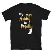 Papillon T shirt -  Spirit Animal Unisex T-shirt