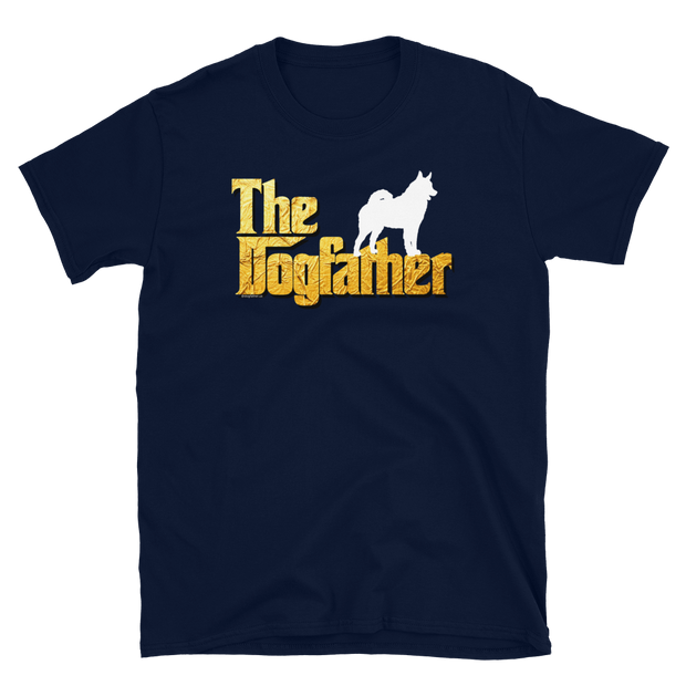 Norwegian Elkhound Dogfather Unisex T Shirt