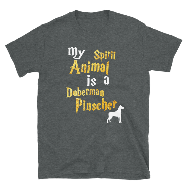 Doberman Pinscher T shirt -  Spirit Animal Unisex T-shirt