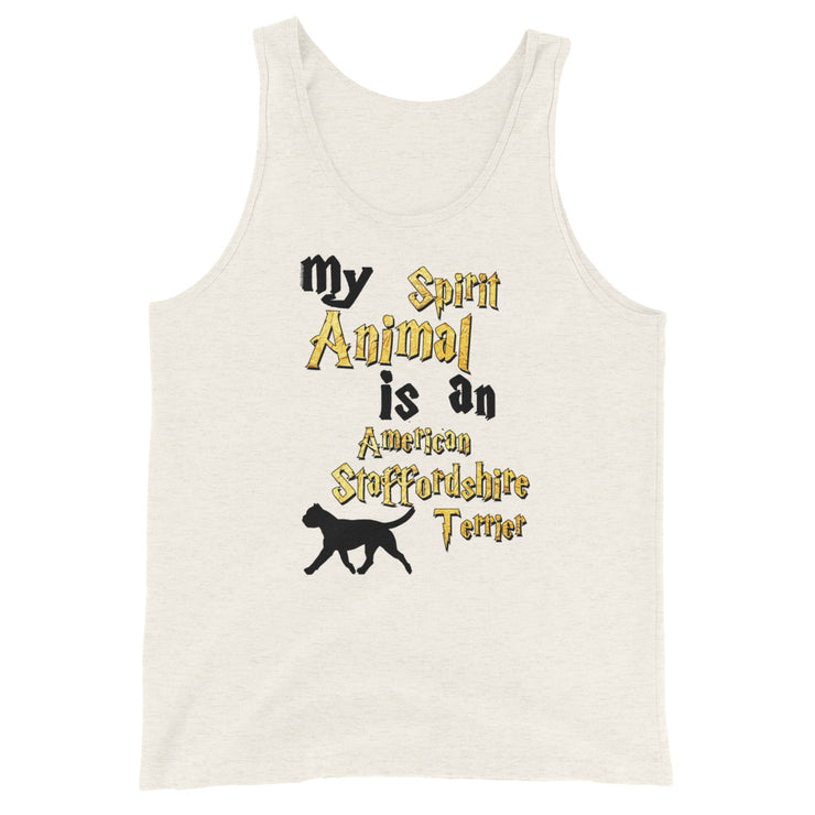 American Staffordshire Terrier Tank Top - Spirit Animal Unisex