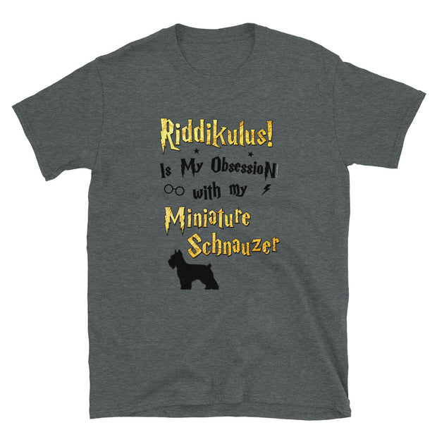 Miniature Schnauzer T Shirt - Riddikulus Shirt