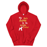 Airedale Terrier Hoodie -  Spirit Animal Unisex Hoodie