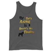 Bouviers des Flandres Tank Top - Spirit Animal Unisex