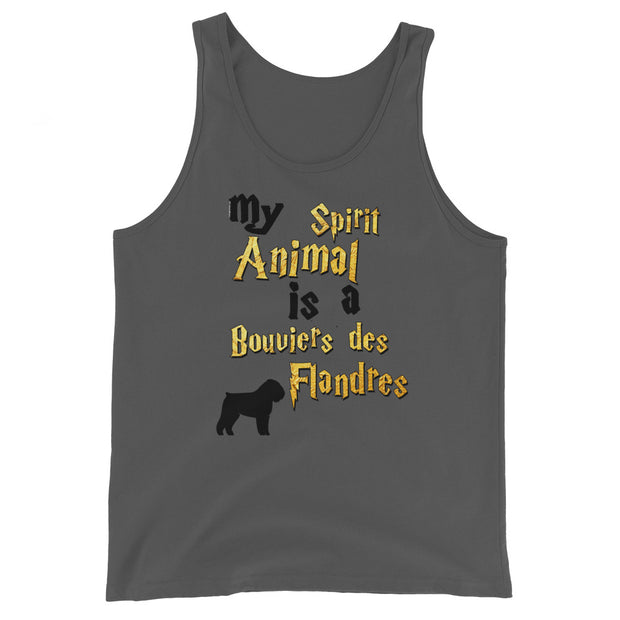 Bouviers des Flandres Tank Top - Spirit Animal Unisex