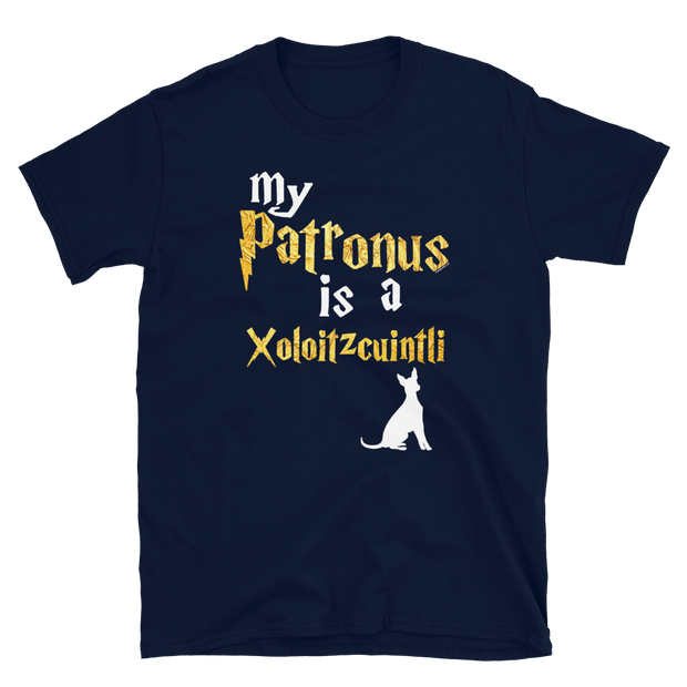 Xoloitzcuintli T shirt -  Patronus Unisex T-shirt