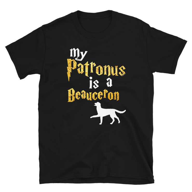 Beauceron T shirt -  Patronus Unisex T-shirt