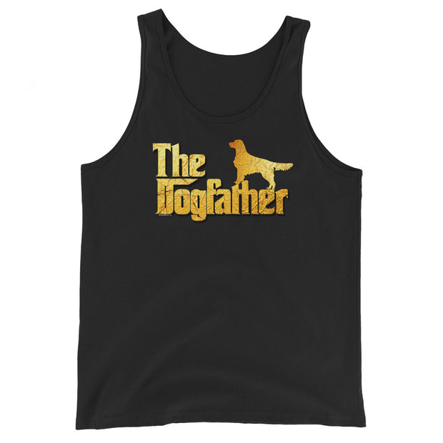 Golden Retriever Tank Top - Dogfather Tank Top Unisex