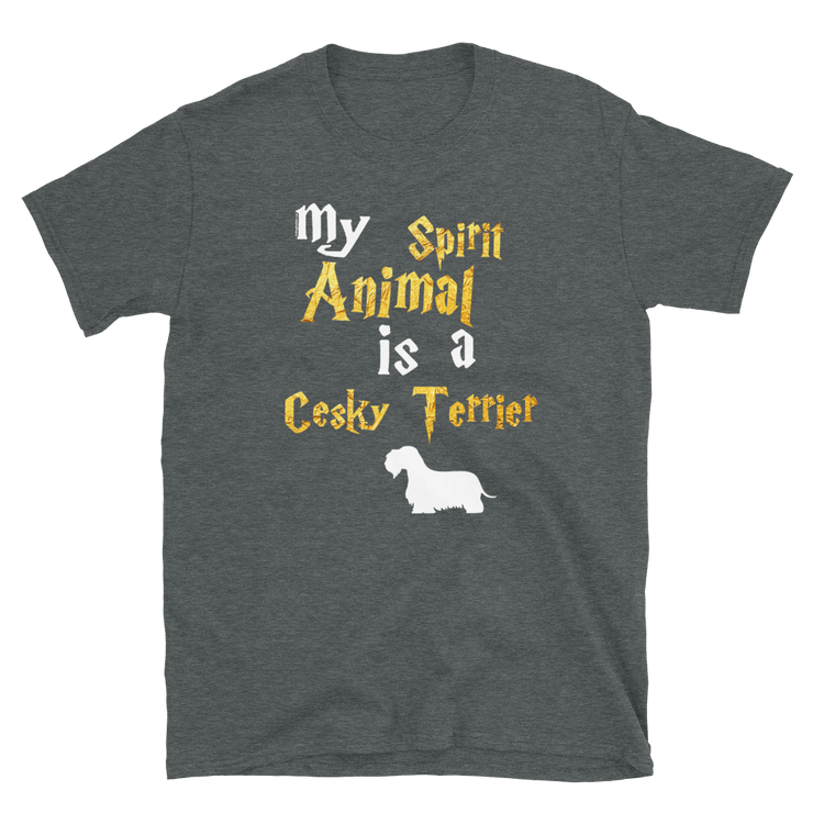 Cesky Terrier T shirt -  Spirit Animal Unisex T-shirt