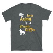 Brussels Griffon T shirt -  Spirit Animal Unisex T-shirt