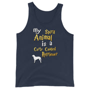Curly Coated Retriever Tank Top -  Spirit Animal Unisex