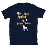 Boston Terrier T shirt -  Spirit Animal Unisex T-shirt