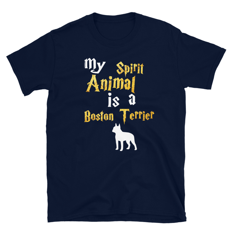 Boston Terrier T shirt -  Spirit Animal Unisex T-shirt