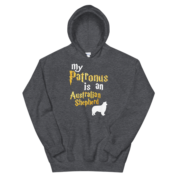 Australian Shepherd Dog Hoodie -  Patronus Unisex Hoodie