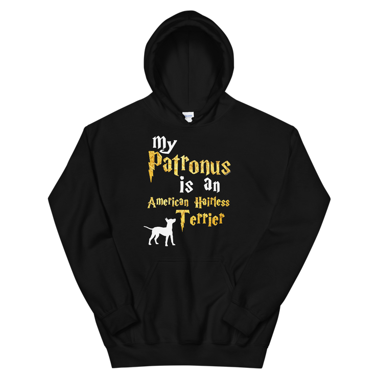 American Hairless Terrier Hoodie -  Patronus Unisex Hoodie