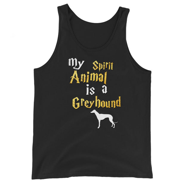 Greyhound Tank Top -  Spirit Animal Unisex
