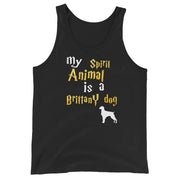 Brittany Dog Tank Top -  Spirit Animal Unisex