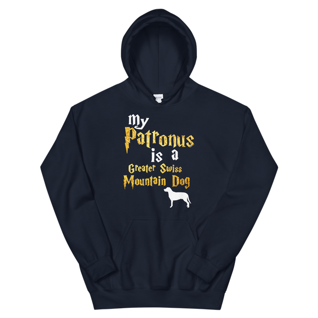 Greater Swiss Mountain Dog Hoodie -  Patronus Unisex Hoodie