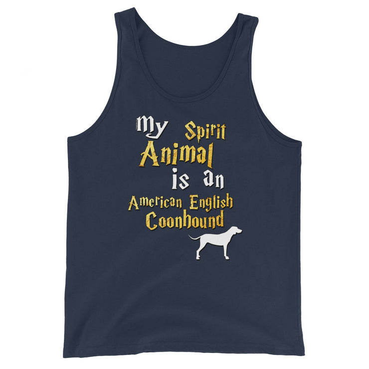 American English Coonhound Tank Top -  Spirit Animal Unisex