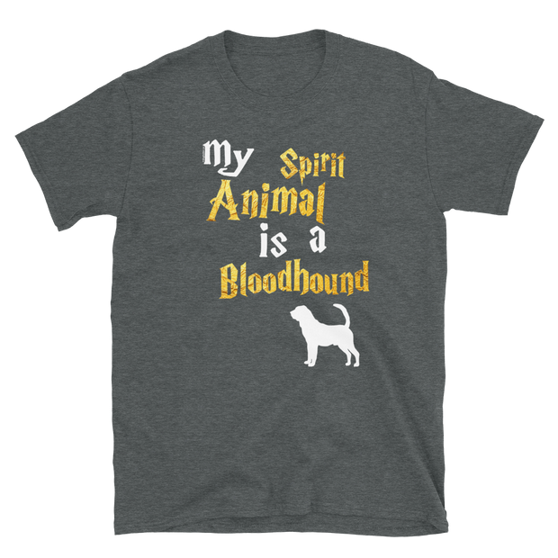Bloodhound T shirt -  Spirit Animal Unisex T-shirt