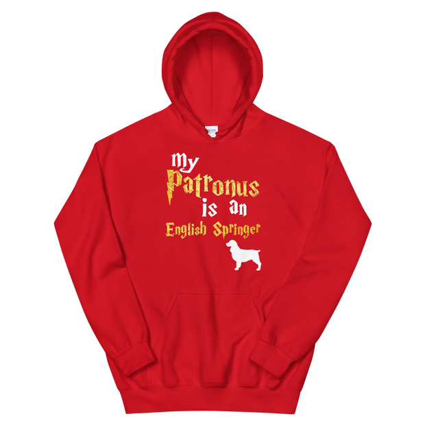 English Springer Hoodie -  Patronus Unisex Hoodie