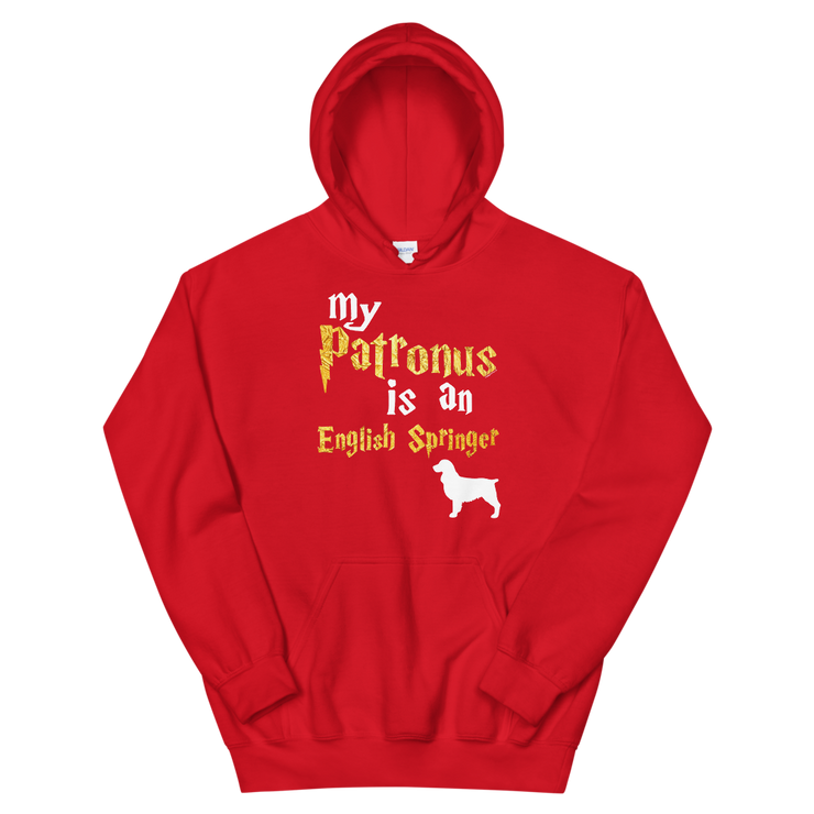 English Springer Hoodie -  Patronus Unisex Hoodie