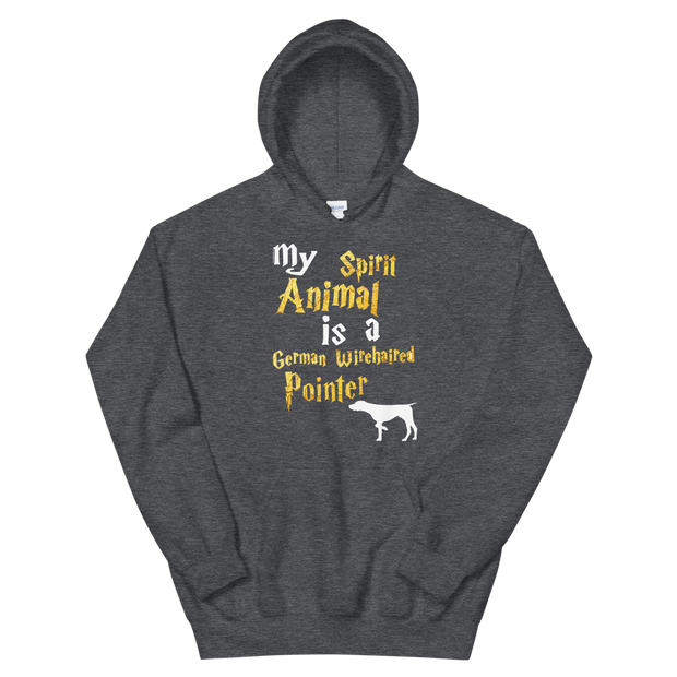 German Wirehaired Pointer Hoodie -  Spirit Animal Unisex Hoodie